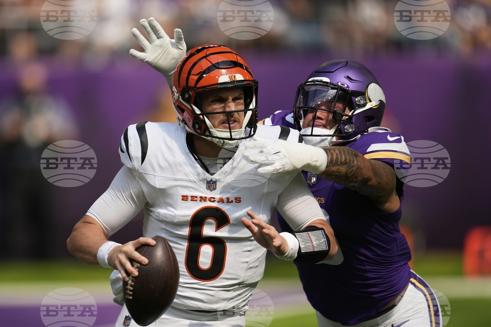 APTOPIX Bengals Vikings Football