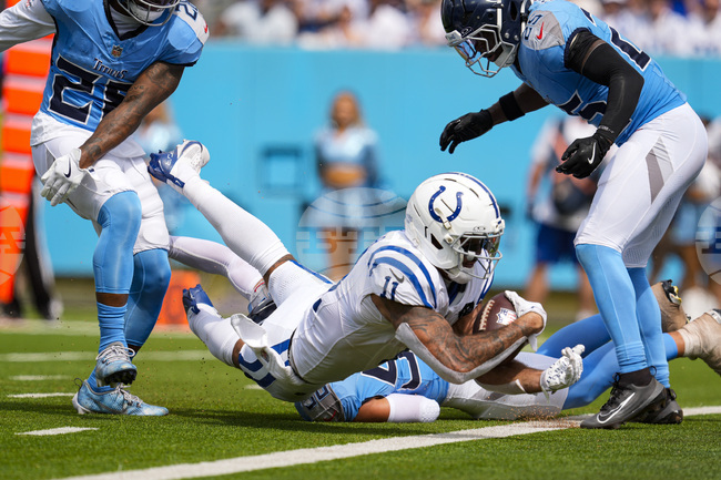 APTOPIX Colts Titans Football