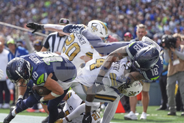 Saints Seahawks Football