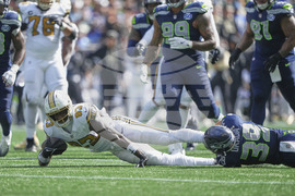 Saints Seahawks Football