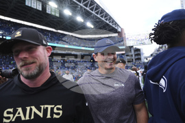 Saints Seahawks Football