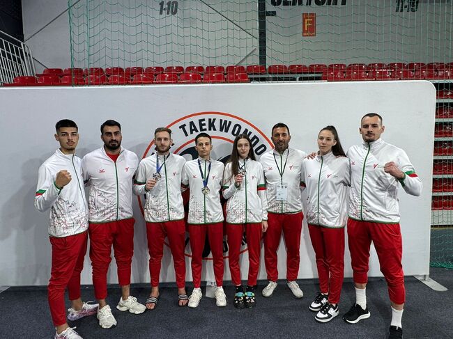 България с три медала на силен турнир по таекуондо в Полша
