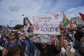 Italy Gaza Strike