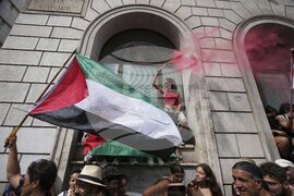 Italy Gaza Strike