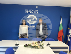 Национален пресклуб на БТА Варна - Нарине Назарян - Кирил Вълчев