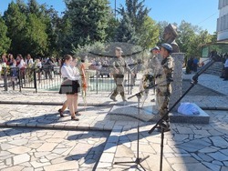 Село Калековец - паметник - откриване