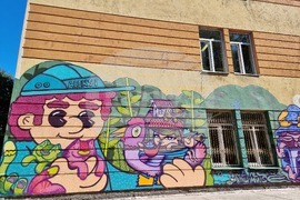 Варна - рисунки - графити