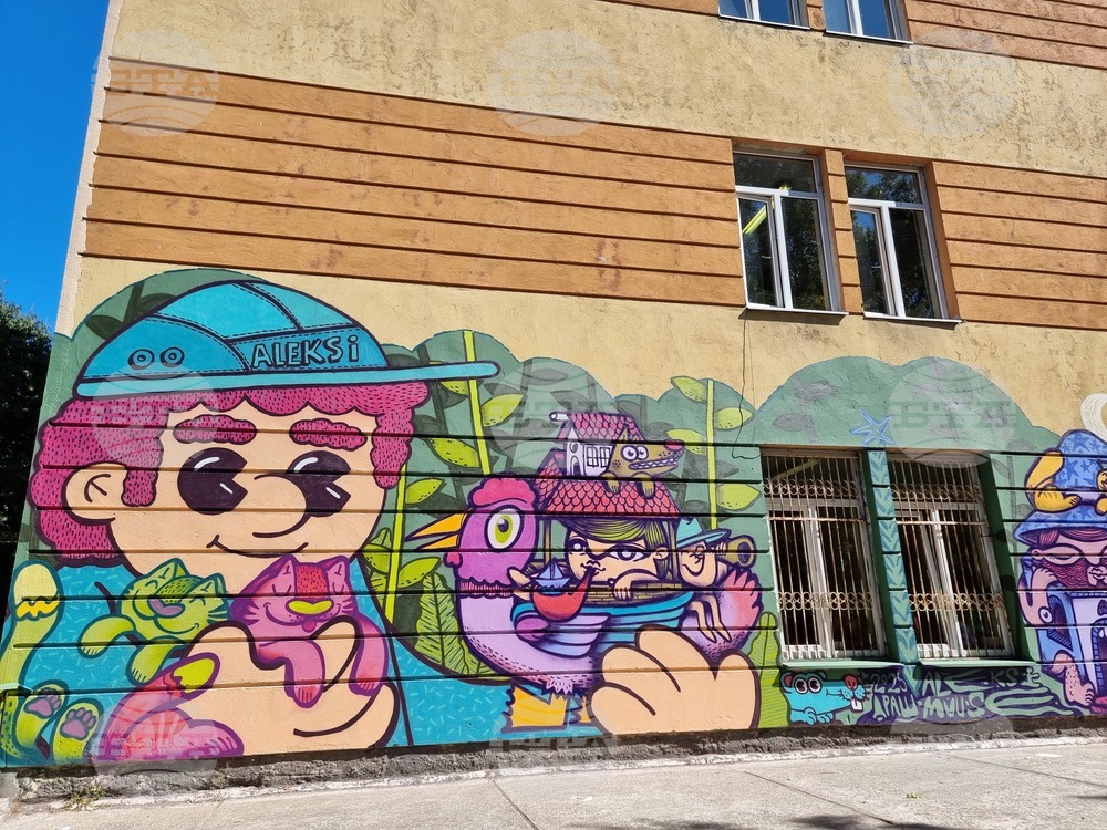 Варна - рисунки - графити