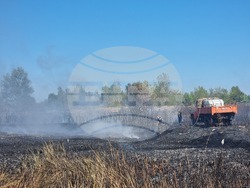 Село Ясен - пожар - тлеене на огнища
