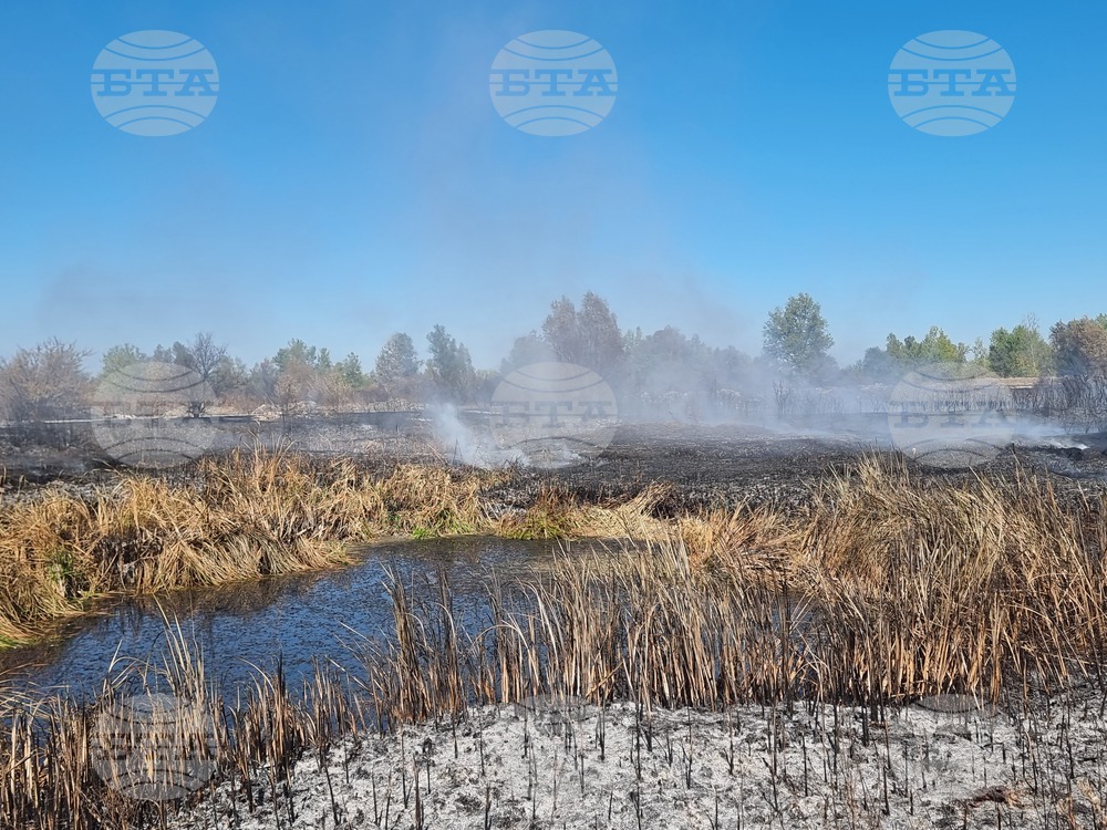 Село Ясен - пожар - тлеене на огнища