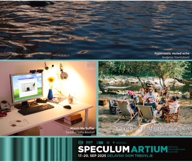 Фондация „Колективът” от България участва в международния фестивал на новите и интердисциплинарни изкуства „Спекулум Артиум” в Словения 