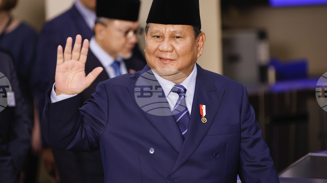 Индонезийският президент Прабово Субианто ще посети Южна Корея от 31 март до 2 април, съобщи Сеул