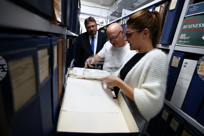 CEO of Israeli News Agency Tazpit Press Service Visits BTA