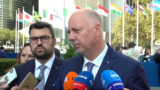 Росен Желязков в Ню Йорк: Териториите, окупирани от Русия в Украйна, трябва да бъдат върнати по местата си