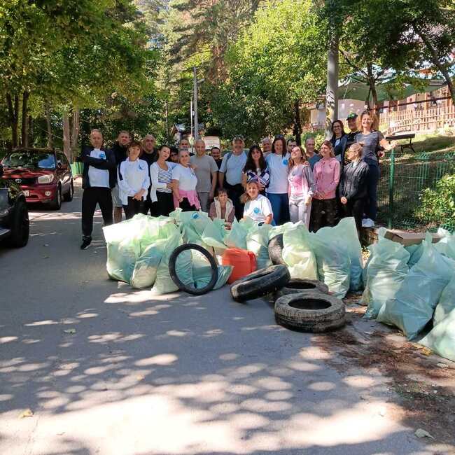Над 100 тона отпадъци събраха доброволците в област Пазарджик в кампанията "Да изчистим България заедно"