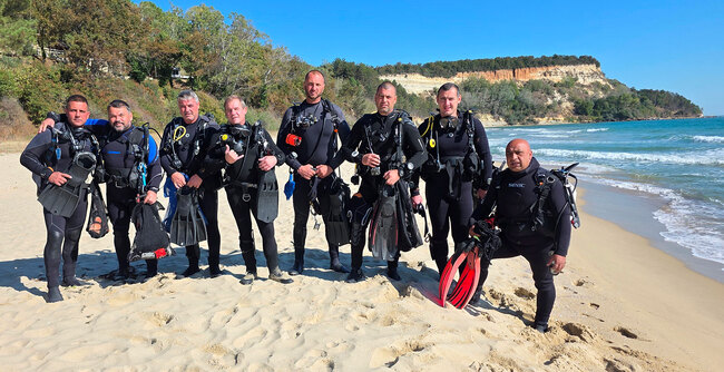 Подводна археологическа експедиция на НИМ в залива край нос Киллик разкрива тайните на древната пристанищна зона на крепостта Ерите