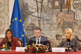 Черна гора - Милойко Спаич - пресконференция