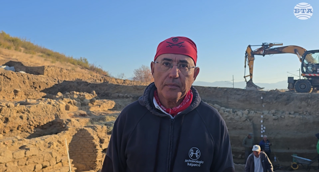 Екипът на професор Людмил Вагалински откри торса на статуята на Херакъл в античния град Хераклея Синтика