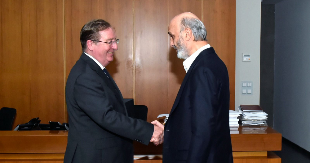 ННА: Лидерът на християнската партия "Ливански сили" се срещна с британския посланик в страната