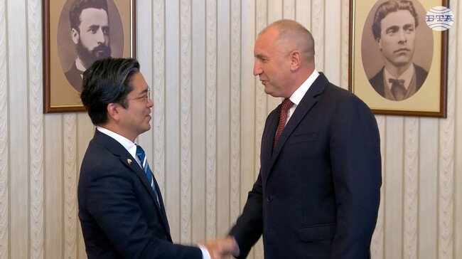 Япония е приоритетен партньор и приятел на България в региона на Източна Азия, заяви президентът Румен Радев