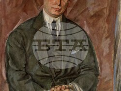 Макс Опенхаймер, Портрет на Сидни В Браун, 1918, Музей „Лангмат“, Фондация Сидни и Джени Браун, Баден, Швейцария