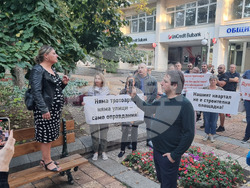 Добрич - квартал „Рилски блокове“ - жители - протест