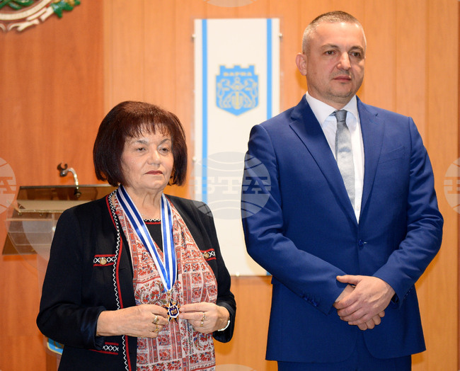 Варна - Янка Такева - почетен знак