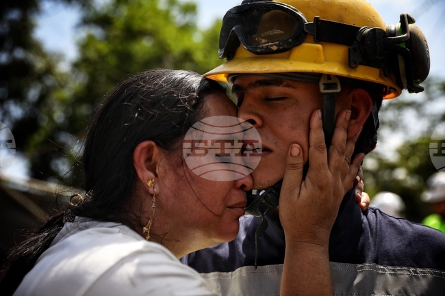 APTOPIX Colombia Mine Collapse