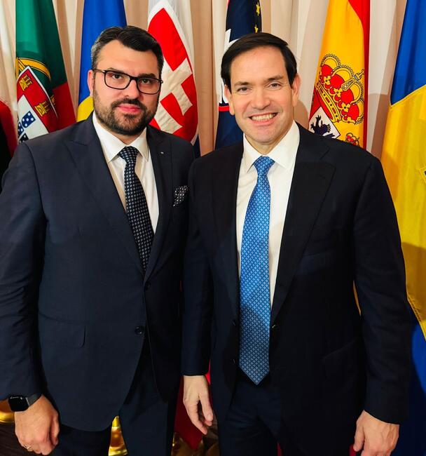 МВнР: Георг Георгиев разговаря с държавният секретар на САЩ Марко Рубио