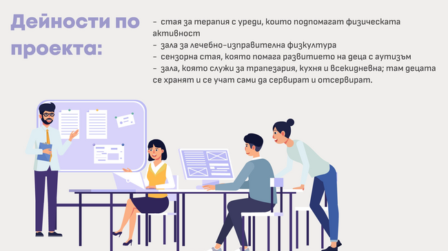 Проект: „Изграждане на Дневен център за деца и младежи с увреждания“ в Самоков