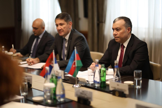 АЗЕРТАДЖ: Азербайджан и Сърбия обсъдиха стратегическото партньорство помежду си 