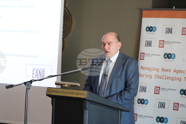 Достоверността на информацията трябва да ни води над всичко, каза президентът на АНА-МПА Емилиос Пердикарис