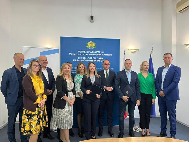 Фонд на фондовете подписа договор за 40 млн. евро публичен ресурс с „Байена Венчърс“ по Фонд „Предприемачество – Растеж“