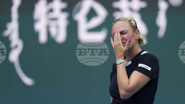 Третата поставена Дона Векич отпадна на четвъртфиналите на турнира по тенис в Ченай