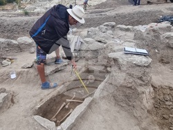 Перперикон - разкопки - мъченик