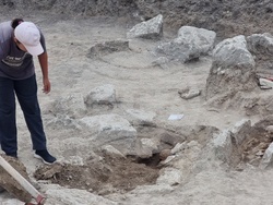 Перперикон - разкопки - мъченик