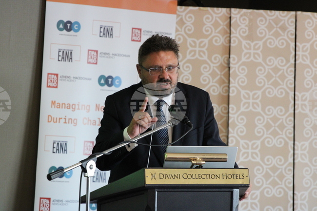 Атина - Кирил Вълчев - Европейски алианс на новинарските агенции