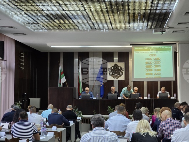 Общинският съвет в Сливен прие изменение на бюджета за 2025 г.