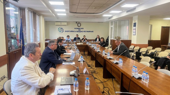 Открито заседание в КЕВР за цена на природния газ за месец октомври