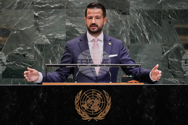 Черногорският президент Яков Милатович покани Антонио Гутериш да посети Подгорица