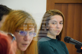 Национален пресклуб на БТА Благоевград - Драматичен театър „Никола Вапцаров“  - пресконференция - Жаклин Добрева 