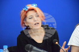 Национален пресклуб на БТА Благоевград - Драматичен театър „Никола Вапцаров“  - пресконференция - Мариета Голомехова 