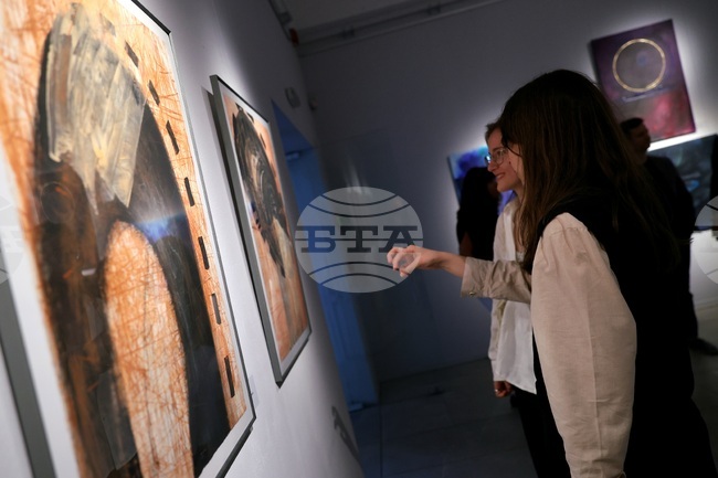 Преподавателите с творби в изложбата „Творчески срещи“ са посланици на институциите, които представляват, каза доц. Регина Далкалъчева