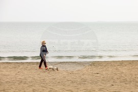 Бургас - пясъчна фигура на Пижо и Пенда