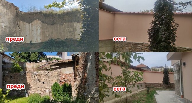 Общината ремонтира оградите на Кризисния център в Сливен