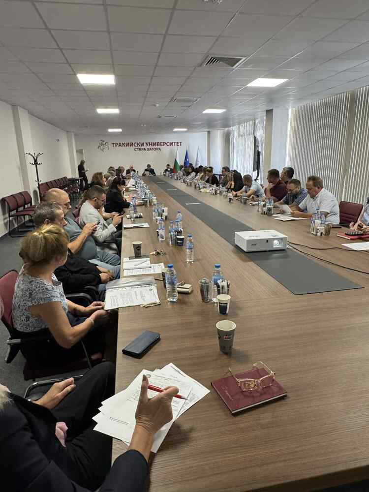 Академичният съвет на Тракийски университет прие мандатната програма за периода 2025-2027 г.