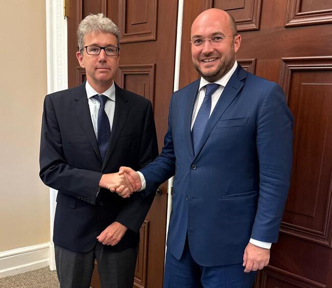 Justice Minister Presents Key Anti-Terrorism and Anti-Money Laundering Reforms in Washington