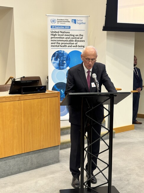 МЗ: Министър Кирилов участва в 80-та сесия на Общото събрание на Организацията на обединените нации