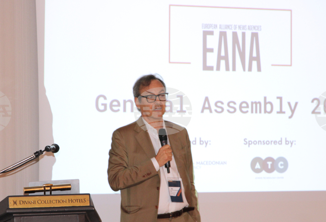 Стефано де Алесандри от италианската АНСА е новият президент на Европейския алианс на новинарските агенции