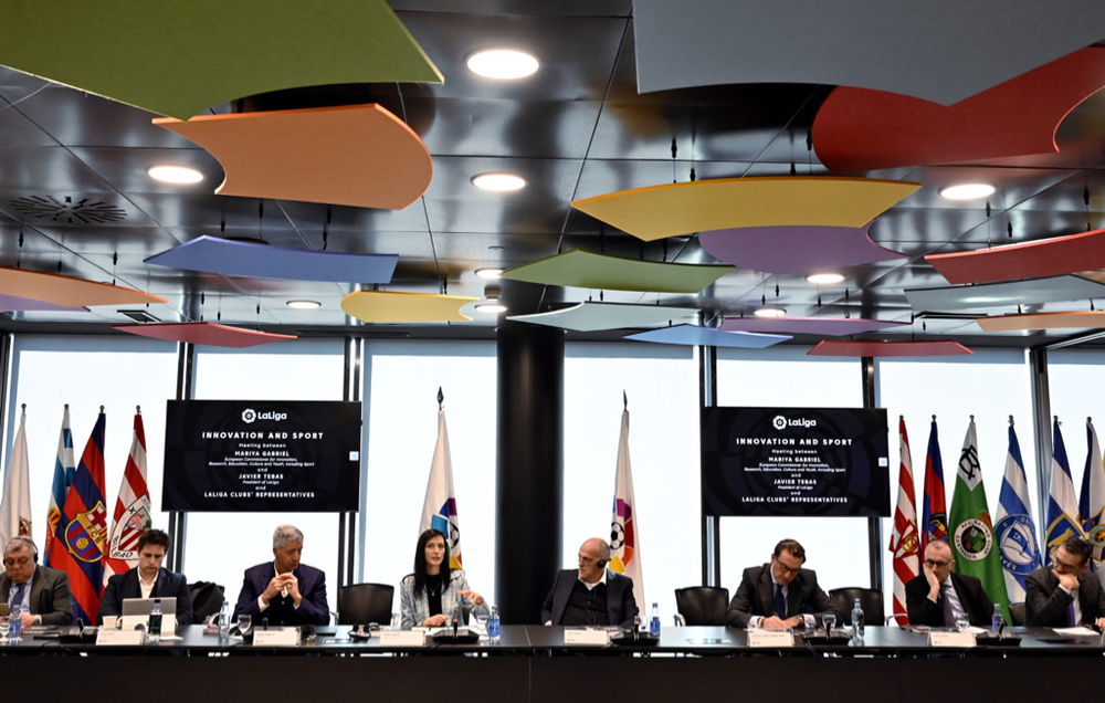 Европейска комисия: Мария Габриел се срещна с председателите на футболните отбори на испанската „Ла Лига“